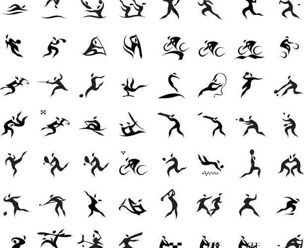 体育运动标志图标图片设计元素素材免费下载(图片编号