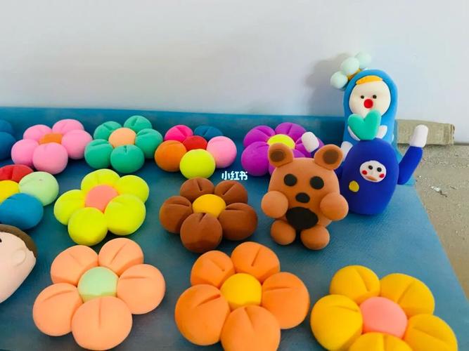 彩泥花束_花束_彩泥_生日_手工制作_花艺_生日花束_兴趣爱好_手工