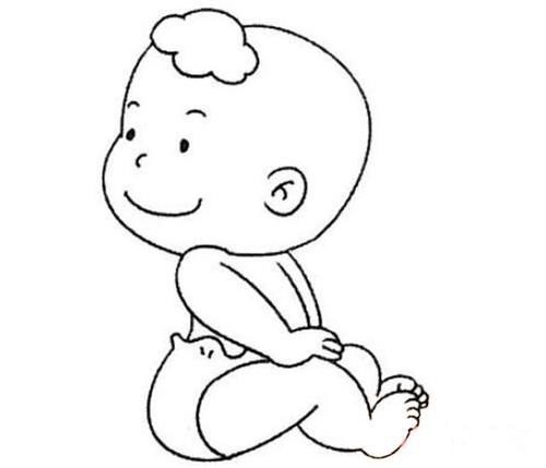 小婴儿刚从妈妈的肚子里出生,小婴儿包裹在襁褓里,小婴儿出生时喜爱