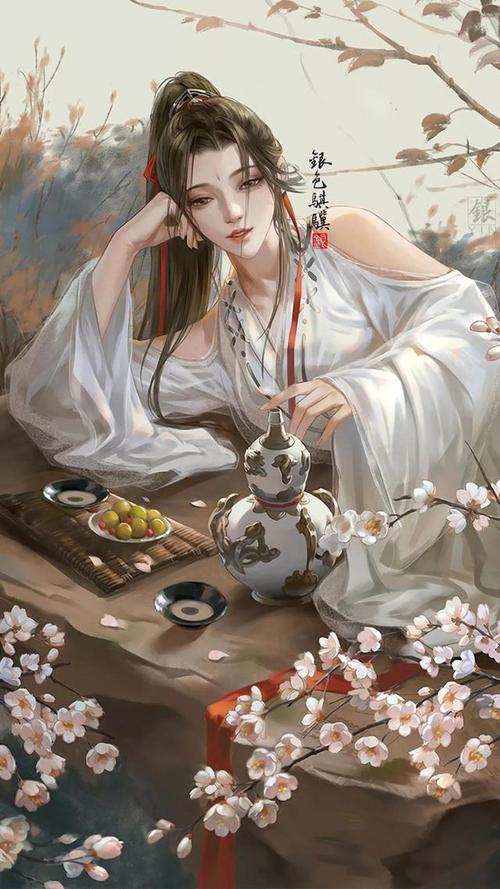 唯美古风少女壁纸,爱了爱了