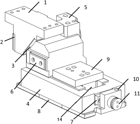 一种新型侧翻边斜楔机构制造技术