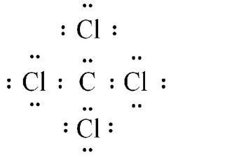 求四氯化碳电子式图