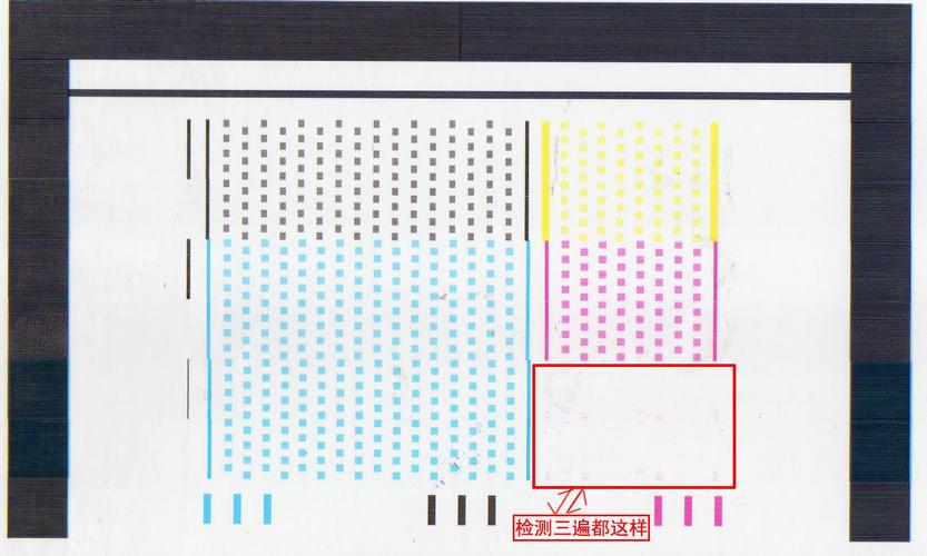 照片偏色问题,我用hp维护软件进行轻度和中度清洗,打印测试页依然无果
