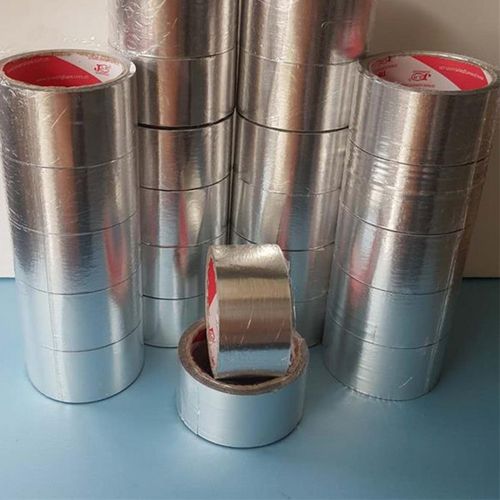 购客地暖太阳能空调管道防晒耐高温自粘密封胶带晶牌无衬纸铝箔胶带