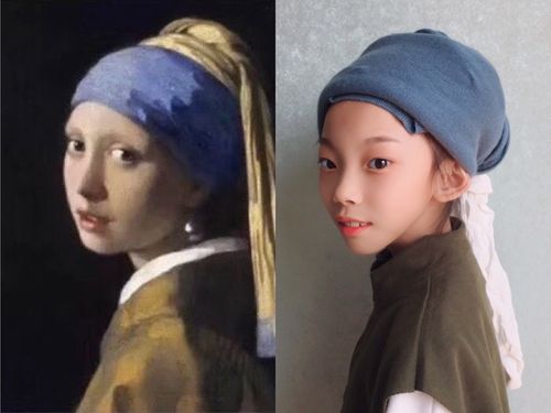 名画模仿秀,你来当大师—苏溪四小301班的别样实践活动