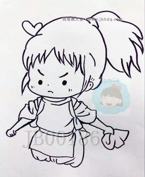 画q版千寻简笔画