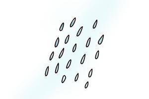 雨滴怎么画