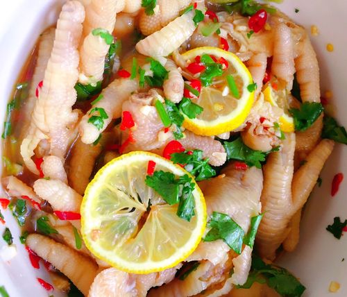 柠檬鸡爪的做法