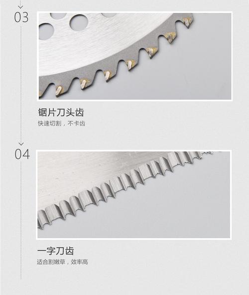 割草机刀片圆锯片割草机刀片本田合金一字刀配件大全通用一字白钢刀片