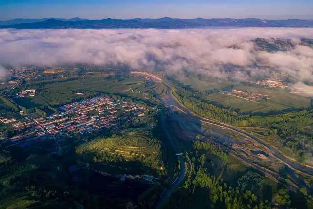 山青水秀,魅力娄烦!(高清航拍图)