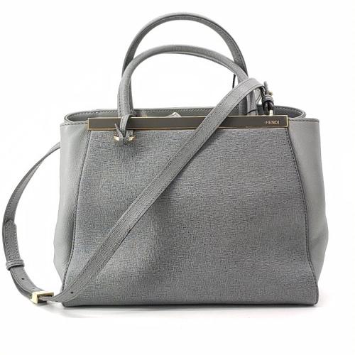 fendi 芬迪灰色2jours手提单肩包