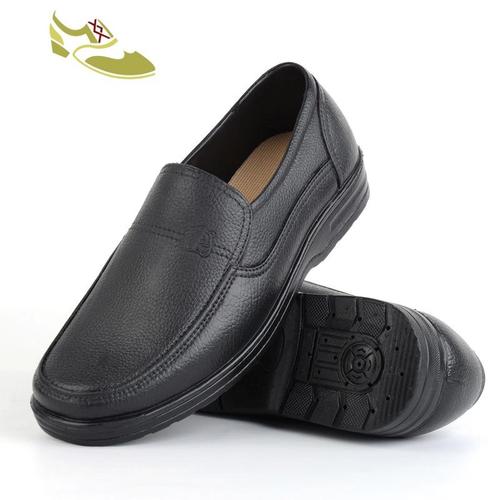 喻娄品牌厨师鞋男防滑防水防油厨房鞋单鞋耐磨肯德基工作鞋春夏季仿皮