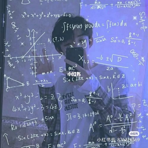 超好看的数学公式,男头像_素材_头像