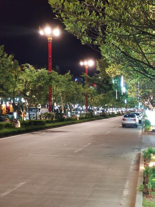 临沧市玉龙湖夜景
