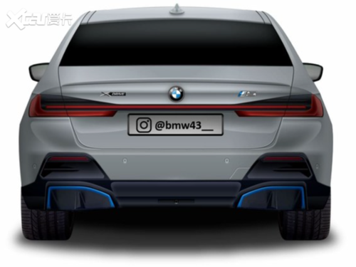 宝马i5渲染图曝光 或将沿用ix动力总成_汽车频道_中国