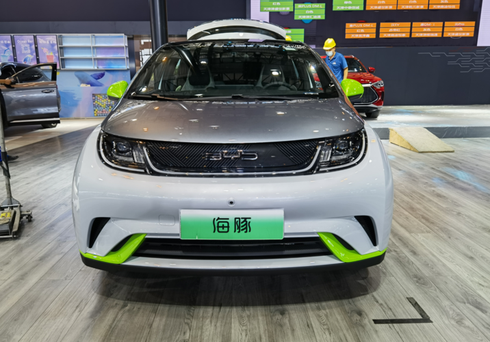 比亚迪海豚亮相天津车展,续航301km起,小车大空间,说的就是他