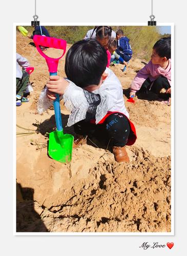 芹河镇第二幼儿园"沙漠寻宝,奇趣探索"师幼户外大型活动