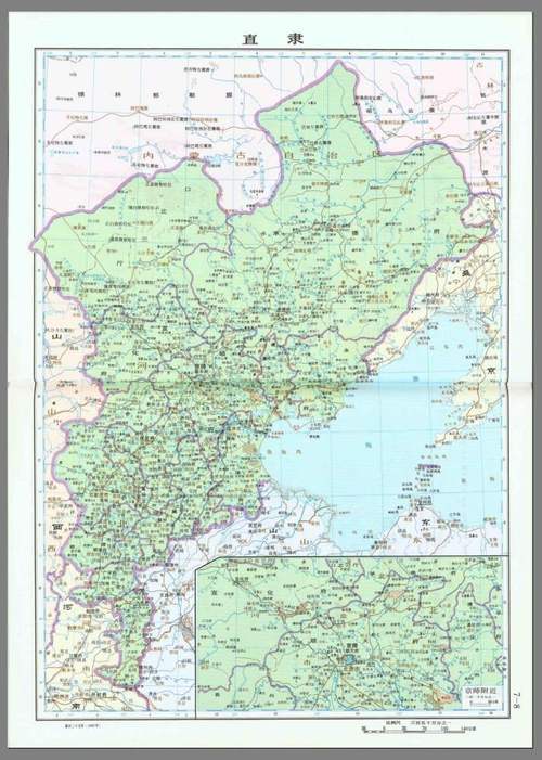直隶地图