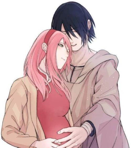 火影:佐助和小樱在一起的甜图,这样的场景,实在叫人