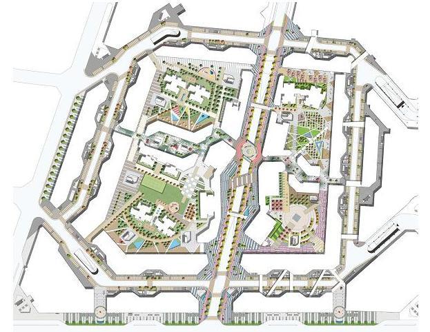 成都龙湖时代天街一期a景观设计方案2011——凤咨询株式会社
