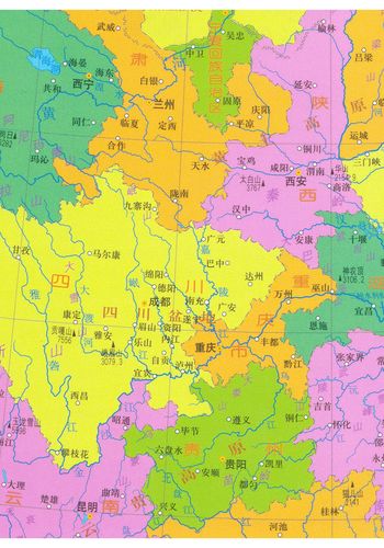 中国 世界地图政区翡翠版2张 桌面阅读 学生地图参考学习图典大34省