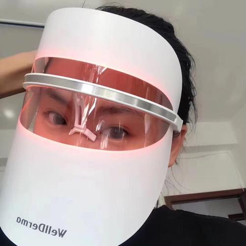 韩国wellderma梦蜗纳米led面罩美容仪红蓝光脸部紧致肌肤淡化细纹_7折