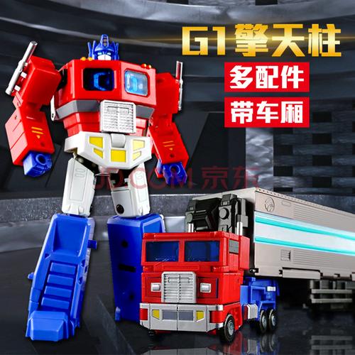 比例g1司令官自带车厢儿童汽车机器人男新款 金宝g1擎天柱【带车厢】