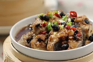 豆豉蒸鮰鱼