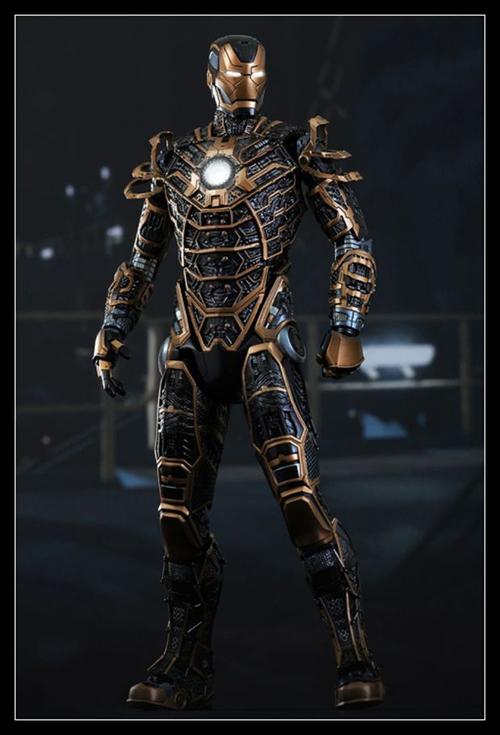 钢铁侠hottoysironman3markxli珍藏版人偶