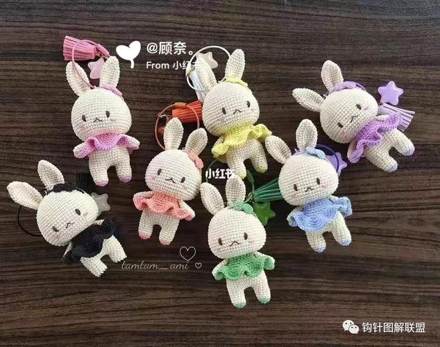 钩针图解「小兔子91」_钩针图解_兴趣爱好_手工