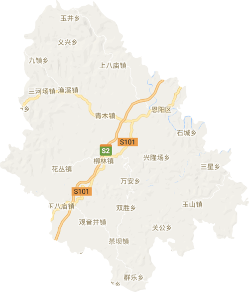 恩阳区高清电子地图,恩阳区高清谷歌电子地图