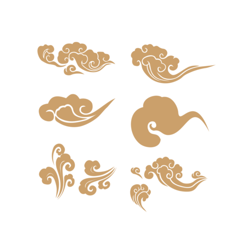 古风免抠祥云收藏下载请先点赞