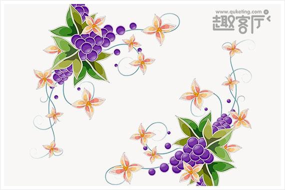 好看的手抄报手绘花边.