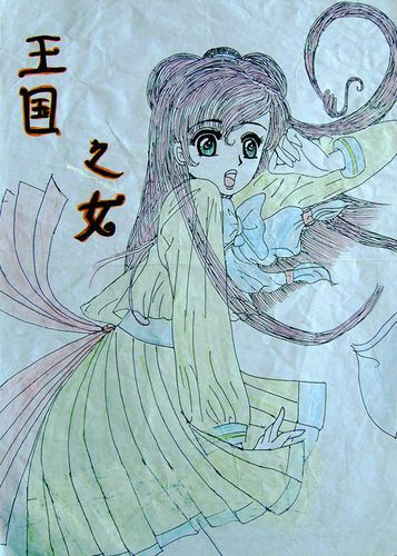 深圳女中学生杨少博原创动漫卡通画,美不胜收!(图集热播)