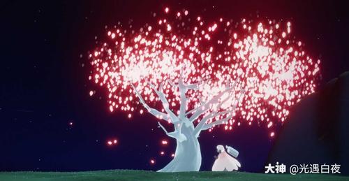 光遇花憩节# 樱花树越.