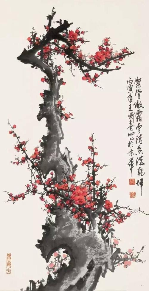 经典梅花图好作品欣赏王成喜