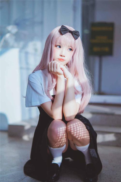 cosplay美少女人气少女桜桃喵 藤原千花系列写真
