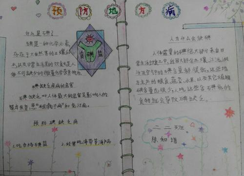 地方病预防的手抄报 疾病预防手抄报