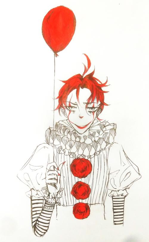 是恐怖片《小丑回魂》里的.的.鬼(?