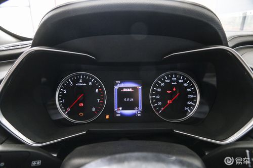 【众泰t6002019款1.5t 手动 豪华版仪表盘汽车图片-】