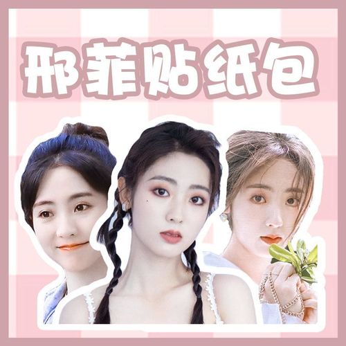 邢菲贴纸乌鸦小姐与蜥蜴先生姜小宁周边同款人物小卡装饰贴画包邮