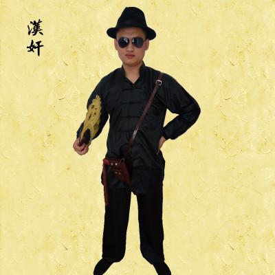 特价租赁新款汉奸二鬼子上海滩打手抗日舞台剧演出服装出租购买