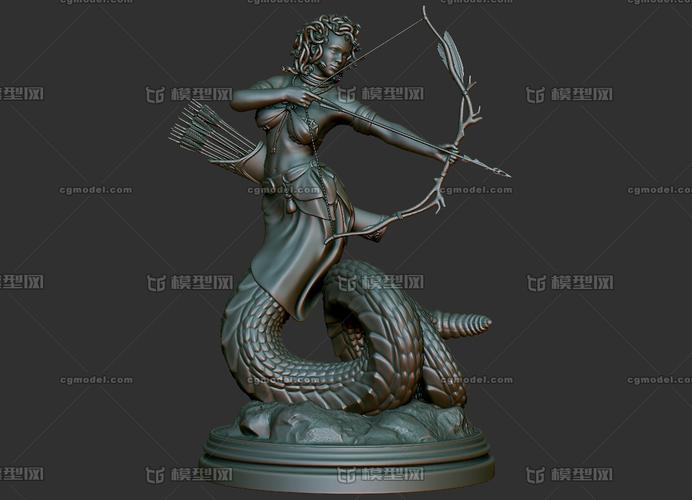 西方雕塑模型 美杜莎