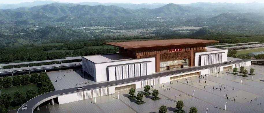 安庆境内7个高铁站集体亮相