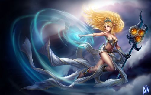 lol英雄联盟第五十八期风暴之怒(迦娜)4k原画壁纸