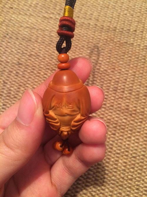 胡小兰核雕精品(单籽)—弥勒