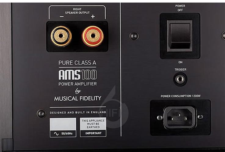 fidelity ams100 纯甲类后级,英国音乐传真musical fidelity hifi功放