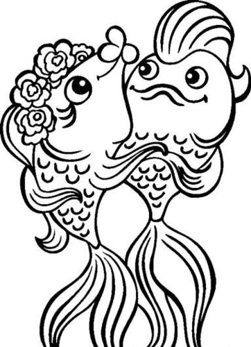 俄国矢量素材 矢量动物 鱼 ai格式_029