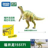 动物 腕龙暴龙迅猛龙三角龙翼龙霸王龙关节可动模型儿童玩具 福井龙