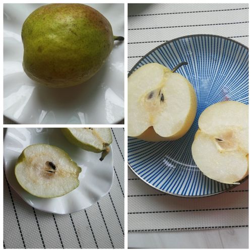 果然是横切苹果竖切梨.